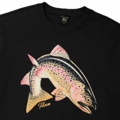 Filson Pioneer Graphic Short-Sleeve T-Shirt - Men&apos;s -Filson Sales Store BLACUT D1 1