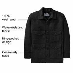 Filson Mackinaw Cruiser Alaska Fit Jacket - Men's -Filson Sales Store CH D11 1