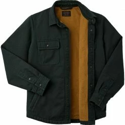 Filson Fleece Lined Jac-Shirt - Men's -Filson Sales Store DARSPR D3 1