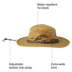 Filson Tin Cloth Bush Hat - Men's 7 Filson Tin Cloth Bush Hat - Men's -Filson Sales Store DARTN D2 5