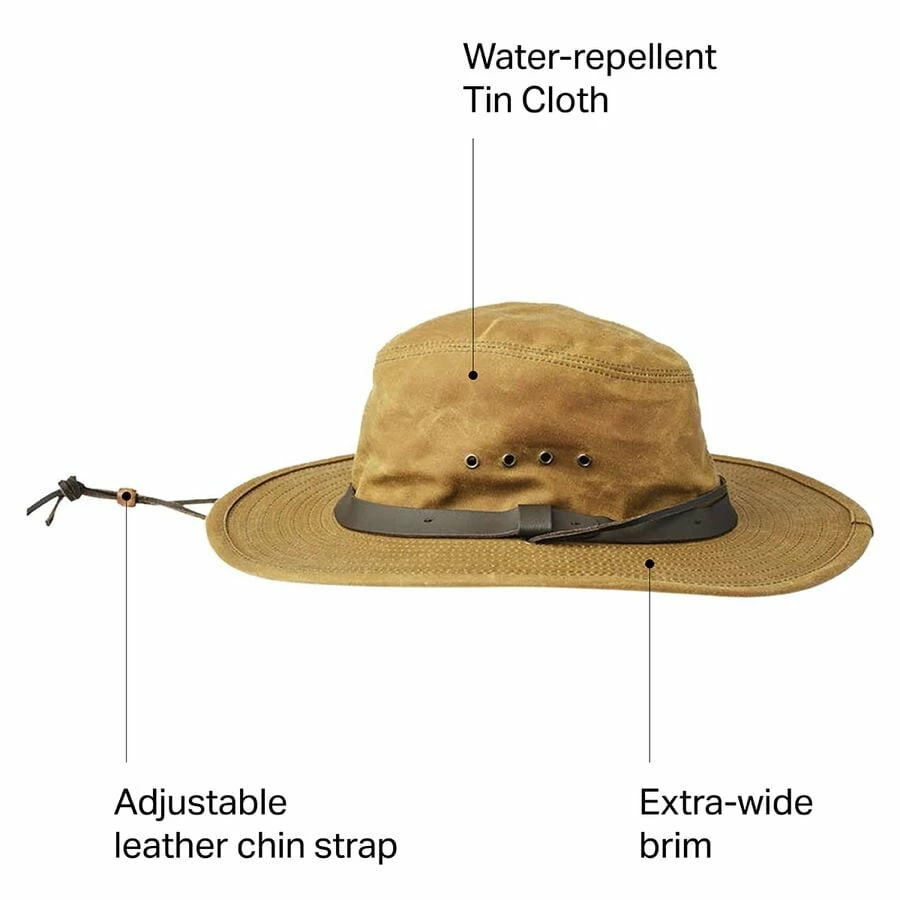 Filson Tin Cloth Bush Hat - Men's 5 Filson Tin Cloth Bush Hat - Men's - Image 3