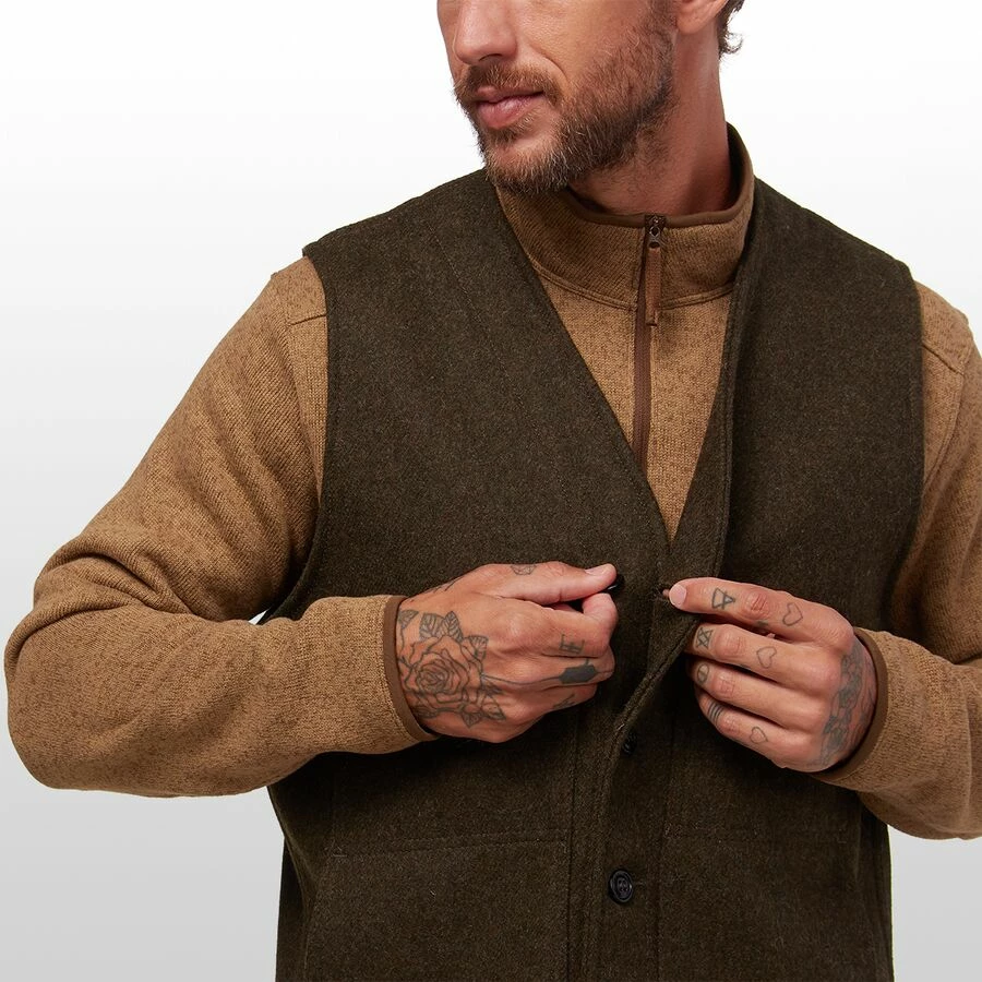 Filson Mackinaw Wool Vest - Men's 7 Filson Mackinaw Wool Vest - Men's - Image 5