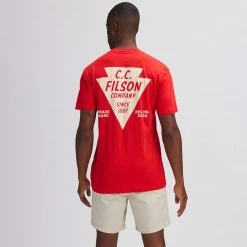 Filson Short-Sleeve Ranger Graphic T-Shirt - Men&apos;s -Filson Sales Store REDARR D6 1