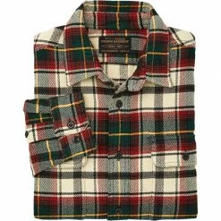 Filson Vintage Flannel Work Shirt - Men's -Filson Sales Store SANIRO D3 1