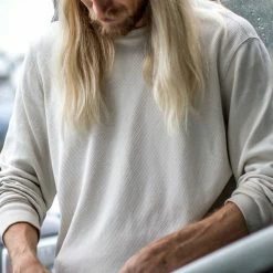 Filson Waffle Knit Thermal Crewneck Top - Men's -Filson Sales Store SD D2 1